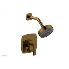 Phylrich 4-558/002 - Pb  Radi  Shwr And Div Set, Lever Handle