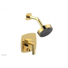 Phylrich 4-558/025 - Pb  Radi  Shwr And Div Set, Lever Handle