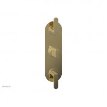 Phylrich 4-578/03U - 1/2'' And 3/4'' Rond Therm Shwr To, Lever Handle