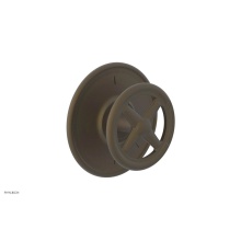 Phylrich 4-580/008 - Pb Works Shwr Plate Trim, Cross Handle