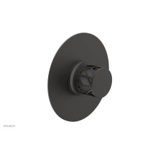 Phylrich 4-592/10BX048 - Oil Rubbed Bronze Jolie Round Thermostatic/Pressure Balance Shower Trim With Round Cutaway Handle
