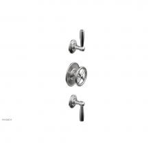 Phylrich 4-613/26D - 1/2'' And 3/4'' Works Therm Shwr To, Lever Handle