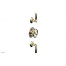 Phylrich 4-613/03U - 1/2'' And 3/4'' Works Therm Shwr To, Lever Handle