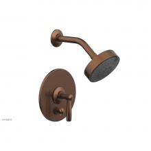Phylrich 4-615/05A - Pb  Works  Shwr And Div Set, Lever Handle