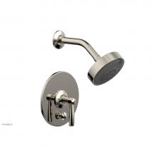 Phylrich 4-615/014 - Pb  Works  Shwr And Div Set, Lever Handle