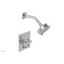 Phylrich 4-729/26D - CROI - Pressure Balance Shower and Diverter Set (Less Spout), Cross Handle