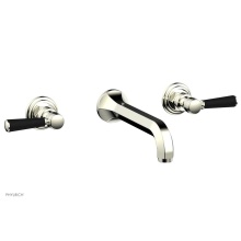 Phylrich 500-57/015X040 - Wall Tub Set Trim Lever Hdls, Hex Trad