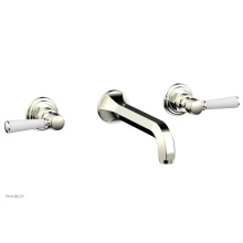 Phylrich 500-12/015X050 - Wall Mount Lav Trim Set Lever Handle, Hex Trad.