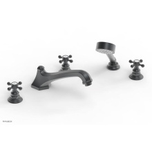 Phylrich 500-48/15G - Deck Tub W/Hs To Cr Hdl