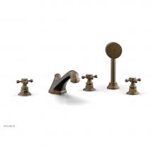 Phylrich 500-48/OEB - Deck Tub W/Hs To Cr Hdl