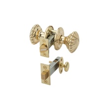 Phylrich 5003/10B - Melon Door Knob W Priv Bolt