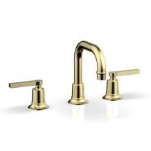 Phylrich 501-06-03U - Widespread Faucet Hex Modlever Hdls, Flat Spout