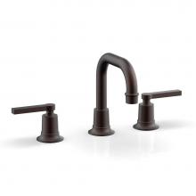 Phylrich 501-06-05W - Widespread Faucet Hex Modlever Hdls, Flat Spout