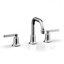 Phylrich 501-06-026 - Widespread Faucet Hex Modlever Hdls, Flat Spout