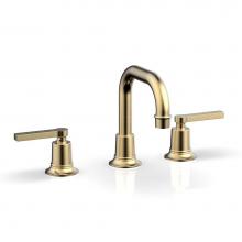 Phylrich 501-06-004 - Widespread Faucet Hex Modlever Hdls, Flat Spout