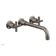 Phylrich 501-13-10-15A - Hex Modern W/L Set W 10'' Spt And Hex Hdls