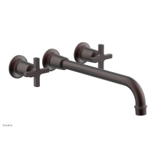 Phylrich 501-13-12-05W - Hex Modern W/L Set W 12'' Spt And Hex Hdls