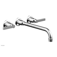 Phylrich 501-14-12/026 - Wall Lav Set 12'' Spt Lever Hdl Hex Modern