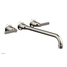 Phylrich 501-14-14/014 - Wall Lav Set 14'' Spt Lever Hdl Hex Modern