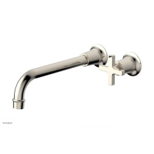 Phylrich 501-17-10/014 - Single Cross Hdl W/L W 10'' Spt Hex Modern