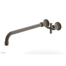 Phylrich 501-17/008 - Wall Lav Fct Hex Modern, Cross Hdl