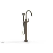 Phylrich 501-47-03/008 - Floor Mounted Tub Filler Lever Hdl W/Handshwr-Short