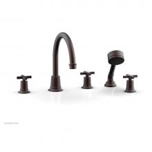 Phylrich 501-50-05W - D/Tub W Hs To, Cro Hdl