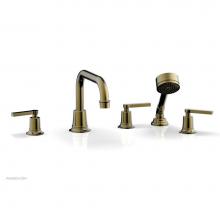 Phylrich 501-53/047 - D/Tub W Hs To, Lev Hdl Flat Spout