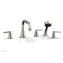 Phylrich 501-53/014 - D/Tub W Hs To, Lev Hdl Flat Spout