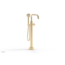 Phylrich 501-54-03/004 - Floor Mounted Tub Filler Lever Hdl W/Handshwr-Short