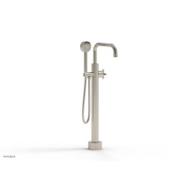 Phylrich 501-54-03/014 - Floor Mounted Tub Filler Lever Hdl W/Handshwr-Short