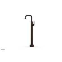 Phylrich 501-55-04/11B - Floor Mounted Tub Filler Lever Hdl-Short