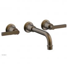 Phylrich 501-59-OEB - HEX MODERN Wall Tub Set - Lever Handles 501-59