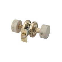 Phylrich 5072/040 - Beig Mrbl Door Knob Pass Set