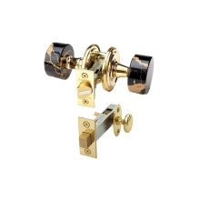 Phylrich 5083/014 - Blck Mrbl Door Knob W Priv Bolt