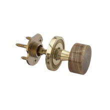 Phylrich 5111/10B - Brn Onyx Knob Half Dummy