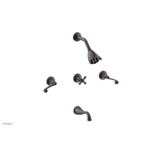 Phylrich D2206/05W - 3Ring Curved Handle