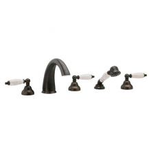 Phylrich K2158BT1-041 - CARRARA Deck Tub Set with Hand Shower K2158BT1