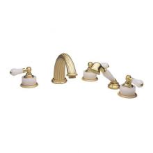 Phylrich K2243P1-SF2 - VERSAILLES Deck Tub Set with Hand Shower K2243P1