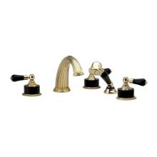 Phylrich K2244P1-SF3 - VERSAILLES Deck Tub Set with Hand Shower K2244P1
