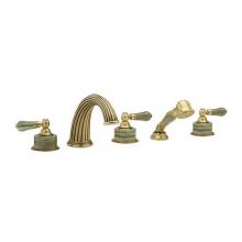 Phylrich K2270P1-SF4 - REGENT Deck Tub Set with Hand Shower K2270P1