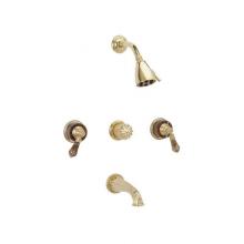 Phylrich K2271-SF3 - REGENT Three Handle Tub and Shower Set K2271