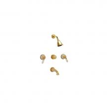 Phylrich K2273/006 - 3 Handle Tub/Shower,