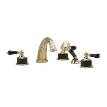 Phylrich K2274P1-SF2 - REGENT Deck Tub Set with Hand Shower K2274P1