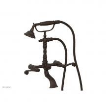Phylrich K2393-02/11B - 3 Ring Curved Handle   On Exposed Tub And   Shower Set