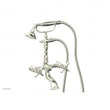 Phylrich K2393-08-003 - BASIC Exposed Tub & Hand Shower - Blade Cross Handle K2393-08