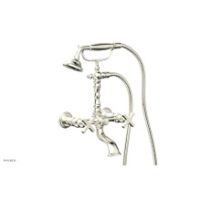 Phylrich K2393-22/015 - Hex Modern Handle On   Exposed Tub & Hs Set