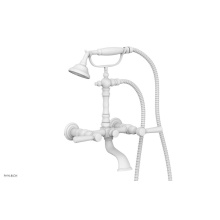 Phylrich K2393-23/050 - Hex Traditional Lever  Handle On Exposed    Tub And Shower Set