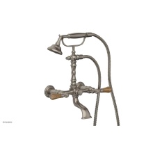 Phylrich K2393-31/15A - Exposed Tub & Shower Brn Onyx Handles