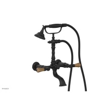 Phylrich K2393-31/040 - Exposed Tub & Shower Brn Onyx Handles